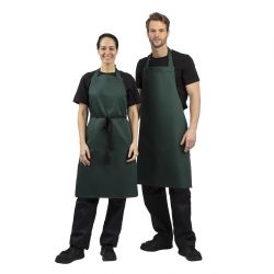 Whites Bib Apron Polycotton Green