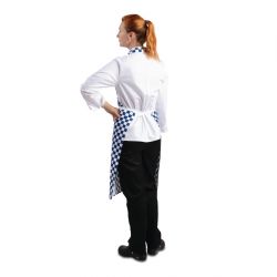 Whites Bib Apron Polycotton Blue/White Check