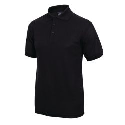 Portwest Unisex Polo Shirt Black