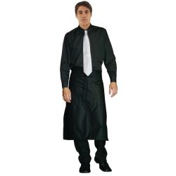 Chef Works Dress Shirt Long Sleeve Black