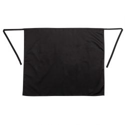Whites Bistro Apron Polycotton Black 900x800mm