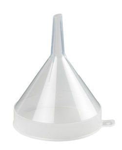 Clear Plastic Funnel 18cm Diameter