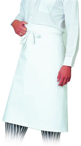 Dennys White Cotton Waist Apron