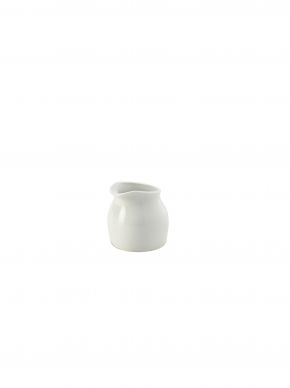 Genware Porcelain Cream Tot 3cl/1oz - Pack of 6