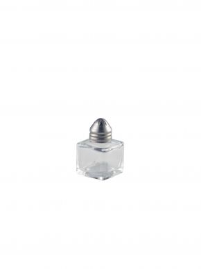 Individual Glass Pepper Pot 30 x 30 x 50mm