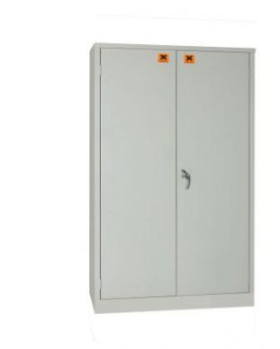 Grey COSHH Cabinet 1220mm H x 915mm W x 457mm D