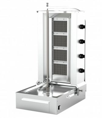 Kebab King KLG151 Gas 4 Burner Doner Kebab Grill