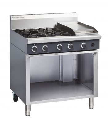 Blue Seal Cobra C9C Medium Duty Gas Range 900mm