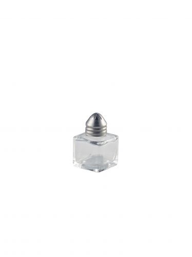 Individual Glass Pepper Pot 30 x 30 x 50mm