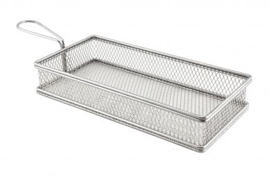 Large Rect. Serving Basket 26X13X4.5cm - Pack of 6