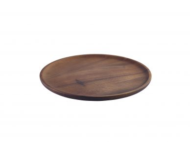 Acacia Wood Serving Plate 26cm