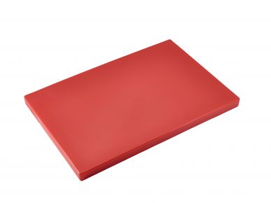 GenWare Red Low Density Chopping Board 18 x 12 x 1
