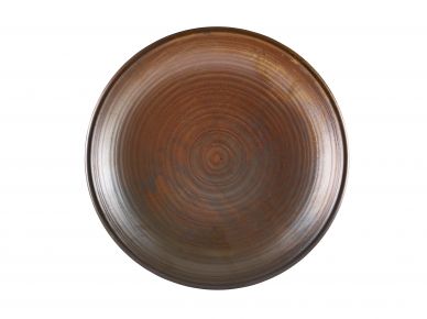 Terra Porcelain Rustic Copper Deep Coupe Plate 28cm - Pack of 3