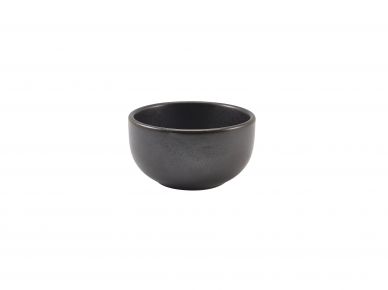Terra Porcelain Black Round Bowl 11.5cm - Pack of 6