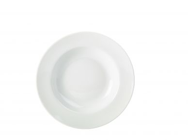 Genware Porcelain Soup Plate/Pasta Dish 23cm/9