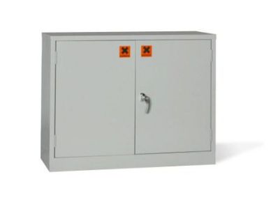 Grey COSHH Cabinet 710mm H x 915mm W x 457mm D