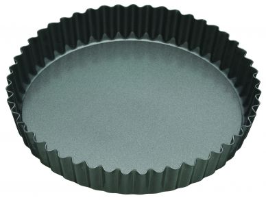 Master Class Non-Stick 20cm Loose Base Fluted Round Quiche Tin