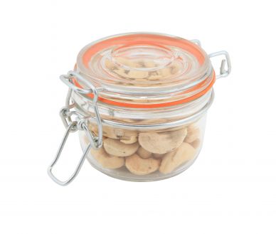 Genware Glass Terrine Jar 125ml 8.1 x 6.5cm - Pack of 12