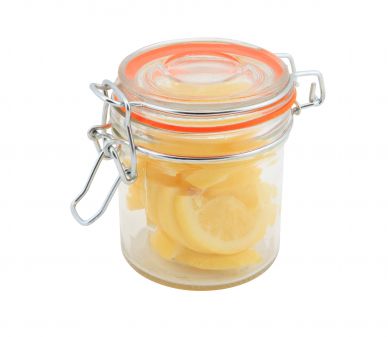 Genware Glass Terrine Jar 350ml 9.5 x 9cm - Pack of 12