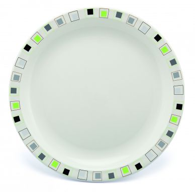 Harfield Polycarbonate Patterned Plates 17cm (10 Pack)