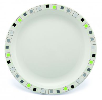 Harfield Polycarbonate Patterned Plates 17cm (12 Pack)