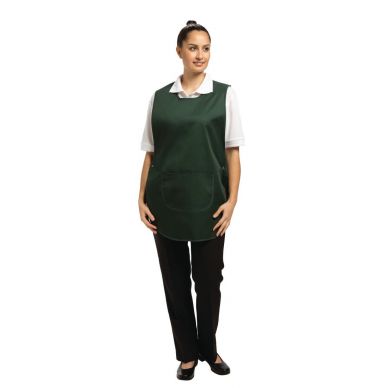 Whites One Size Tabard With Pocket Forest Green