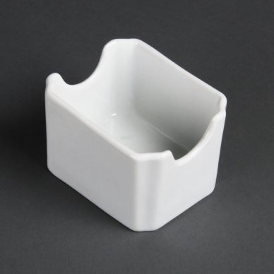 Olympia Whiteware Sachet Holders (6 pack)