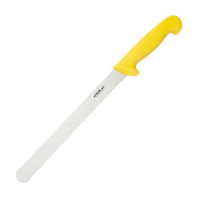 Hygiplas Serrated Slicer Yellow 24.8cm