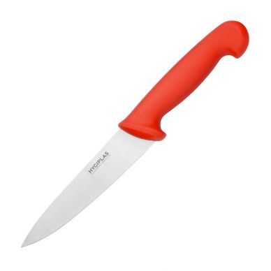 Hygiplas Chefs Knife Red 16cm