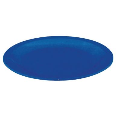 Olympia Kristallon Polycarbonate Plates Blue 230mm (Pack of 12)