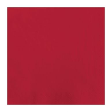 Fasana Dinner Napkin Red 40x40cm 3ply 1/4 Fold (1000 pack)
