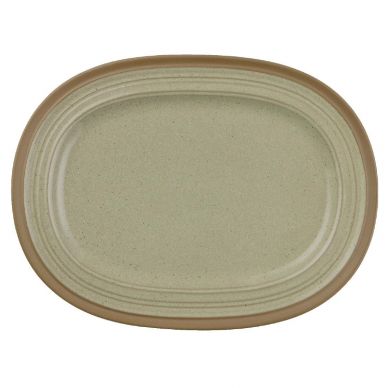 Churchill Igneous Stoneware Oval Plates 320mm (6 pack)