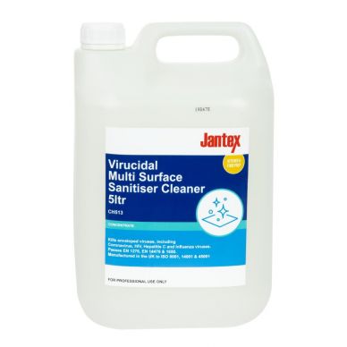 Jantex Virucidal Surface Sanitiser Concentrate 5Ltr
