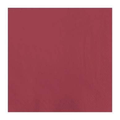 Fasana Lunch Napkin Bordeaux 33x33cm 2ply 1/4 Fold (Pack of 1500)