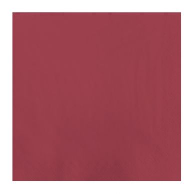 Fasana Lunch Napkin Bordeaux 33x33cm 2ply 1/4 Fold (1500 Pack)