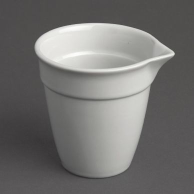 Olympia Whiteware Bistro Milk Jug White 100ml (12 pack)