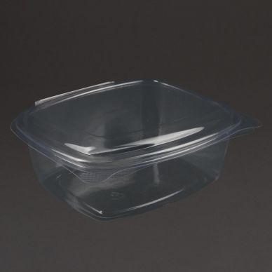 Vegware Compostable PLA Hinged-Lid Deli Containers