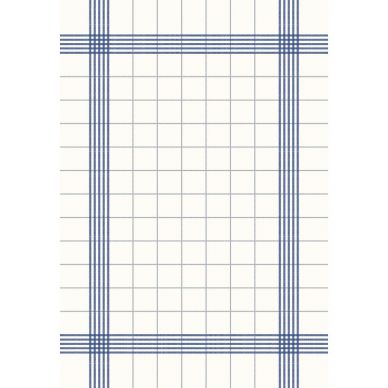 Dunisoft Towel Napkin Blue Check 38x54cm (Pack of 250)