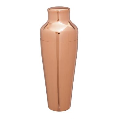 Beaumont Copper Plated Two Piece Art Deco Shaker