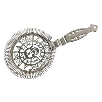 Beaumont Stainless Steel Skull Throwing Strainer