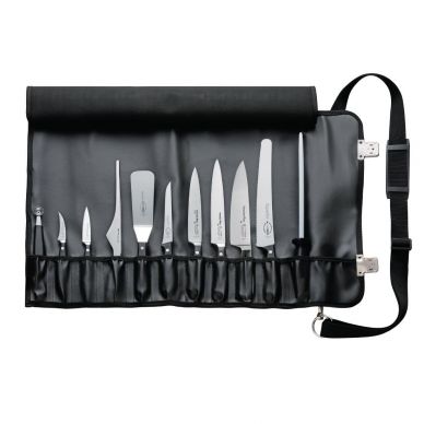 Dick Premier Plus 11-Piece Knife Set with Roll Bag