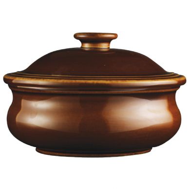Churchill Rustics Simmer Stew Pots and Lids 140mm (6 Pack)