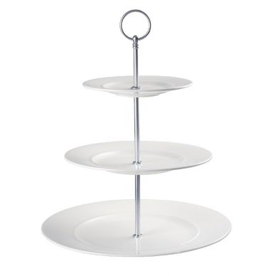 Churchill Alchemy 3 Tier Plate Tower (Pack of 2)