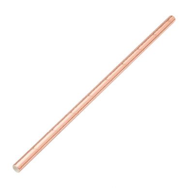 Utopia Biodegradable Paper Straws Copper (250 Pack)