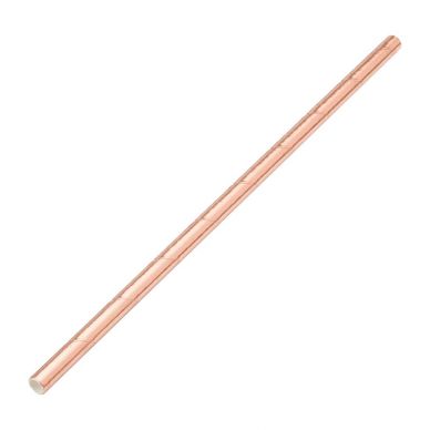 Utopia Biodegradable Paper Straws Copper (Pack of 250)