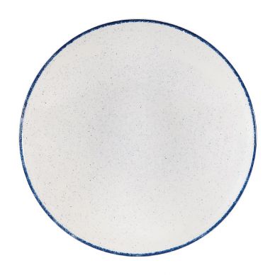 Churchill Stonecast Hints Coupe Bowls Indigo Blue 385mm (4 Pack)