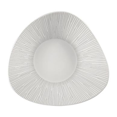 Churchill Bamboo Triangle Shallow Bowls 272mm (12 Pack)