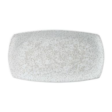 Churchill Menu Shades Caldera Rectangular Plates Chalk White 190 x 355mm (Pack of 6)