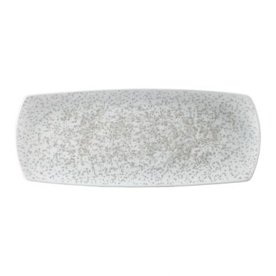 Churchill Menu Shades Caldera Rectangular Plates Chalk White 140 x 355mm (Pack of 6)
