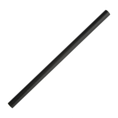 Fiesta Compostable Paper Smoothie Straws Black (Pack of 250)